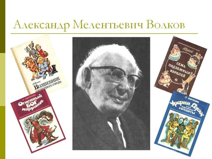 Книги Во́лкова А. М.